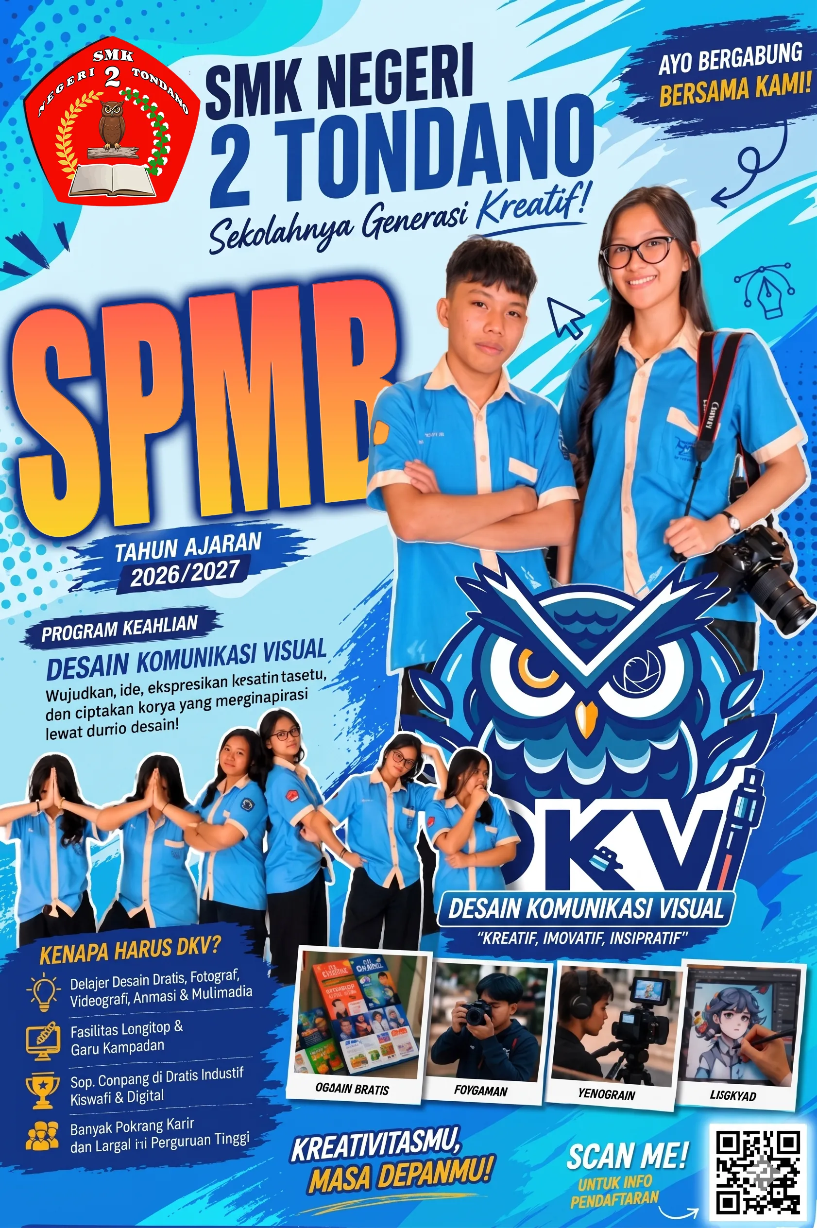 Siswa DKV SMKN 2 Tondano